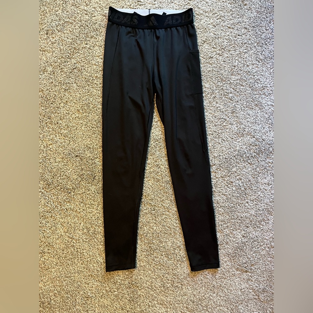 adidas techfit primegreen compression leggings size medium Inseam
